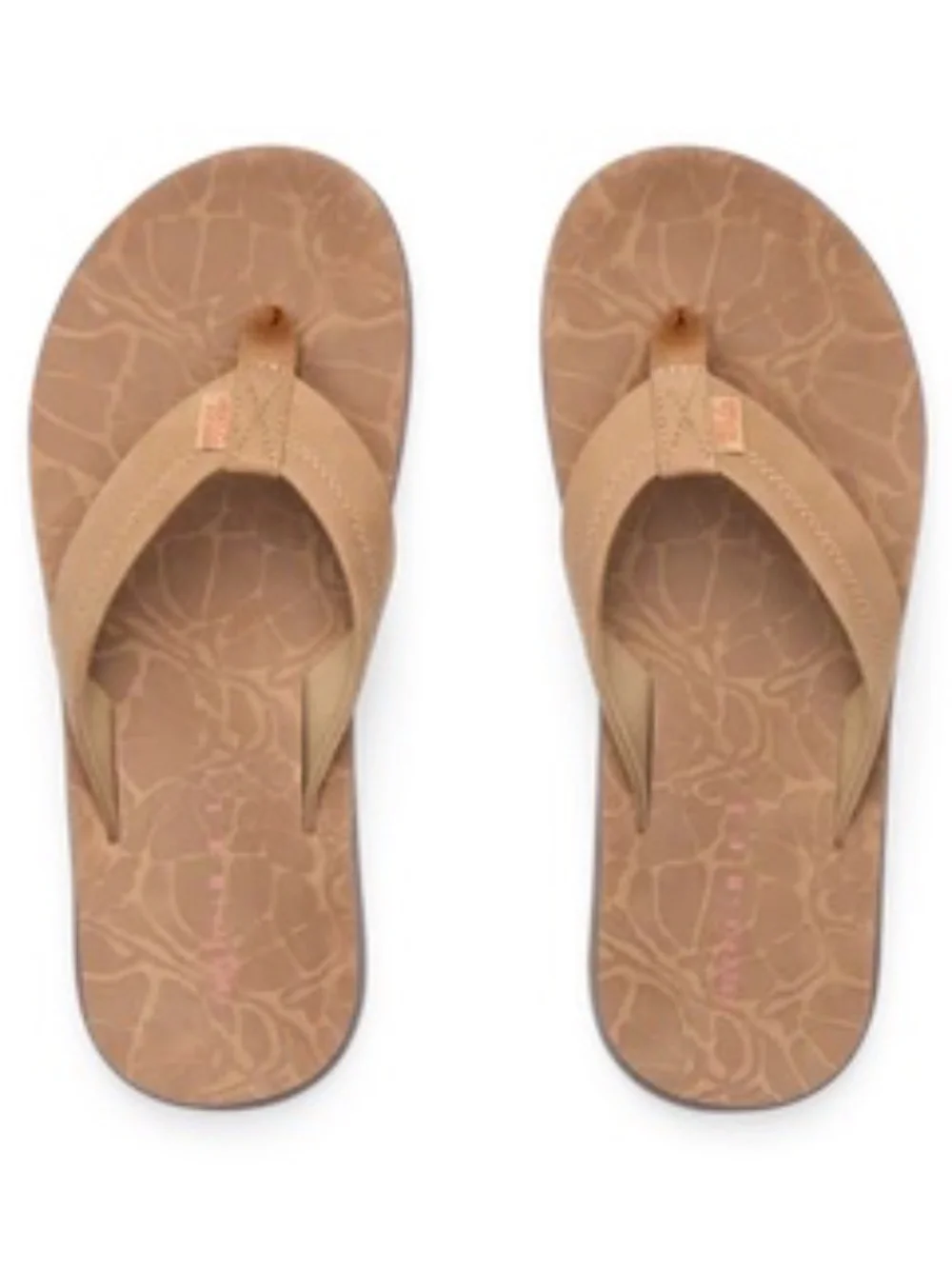 MEN'S FREE FLY X REEF OJAI COLLAB 'NUBUCK' LEATHER SANDALS/FLIP-FLOPS, 9, NIB!!